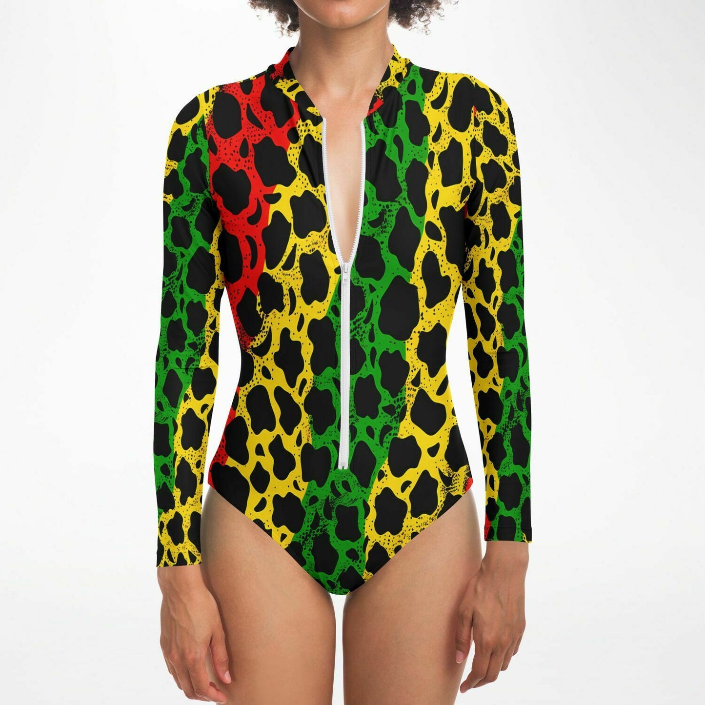 Leopard Bodysuit Long Sleeve