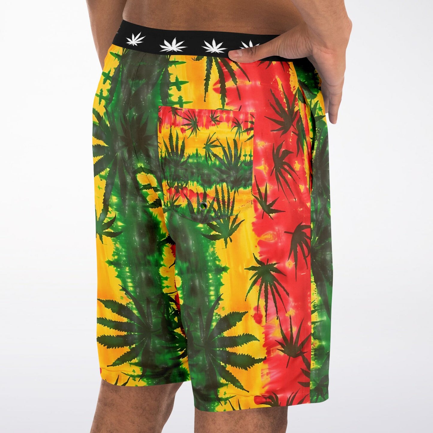Reggae Plant Swim Shorts