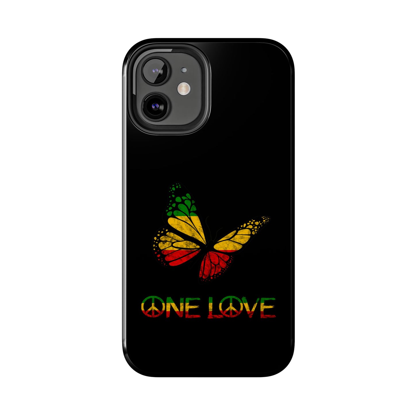 Reggae Harmony Butterfly Tough iPhone Case