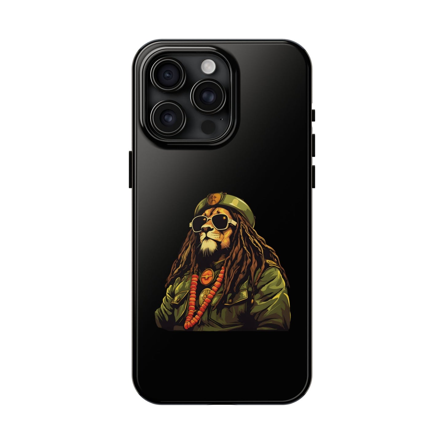 Haile Selassie Lion King Tough iPhone Case