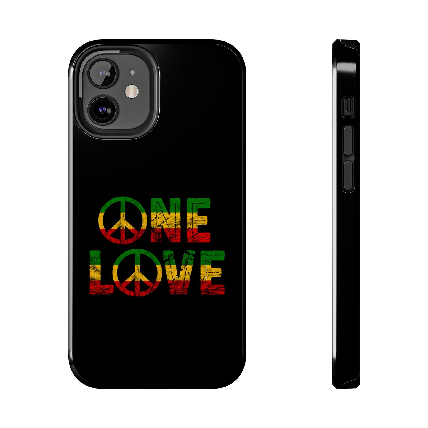 Reggae One Peace Love Tough iPhone Case