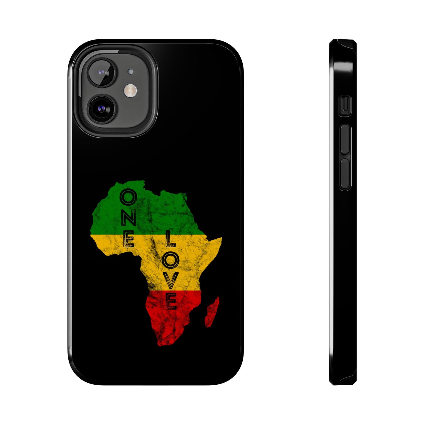 Reggae Africa Map Tough iPhone Case