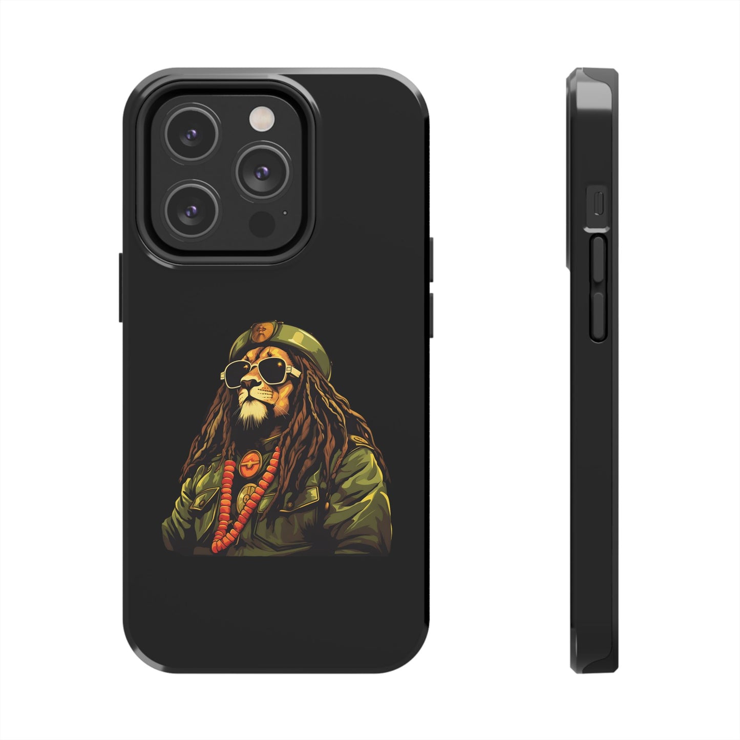 Haile Selassie Lion King Tough iPhone Case