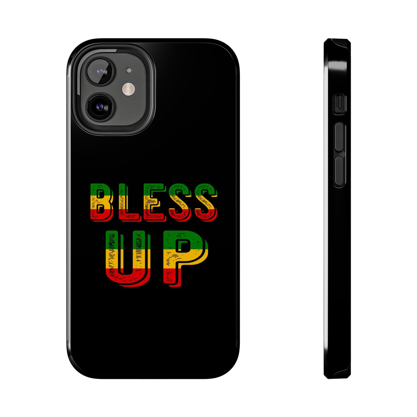 Bless Up Love Tough iPhone Case