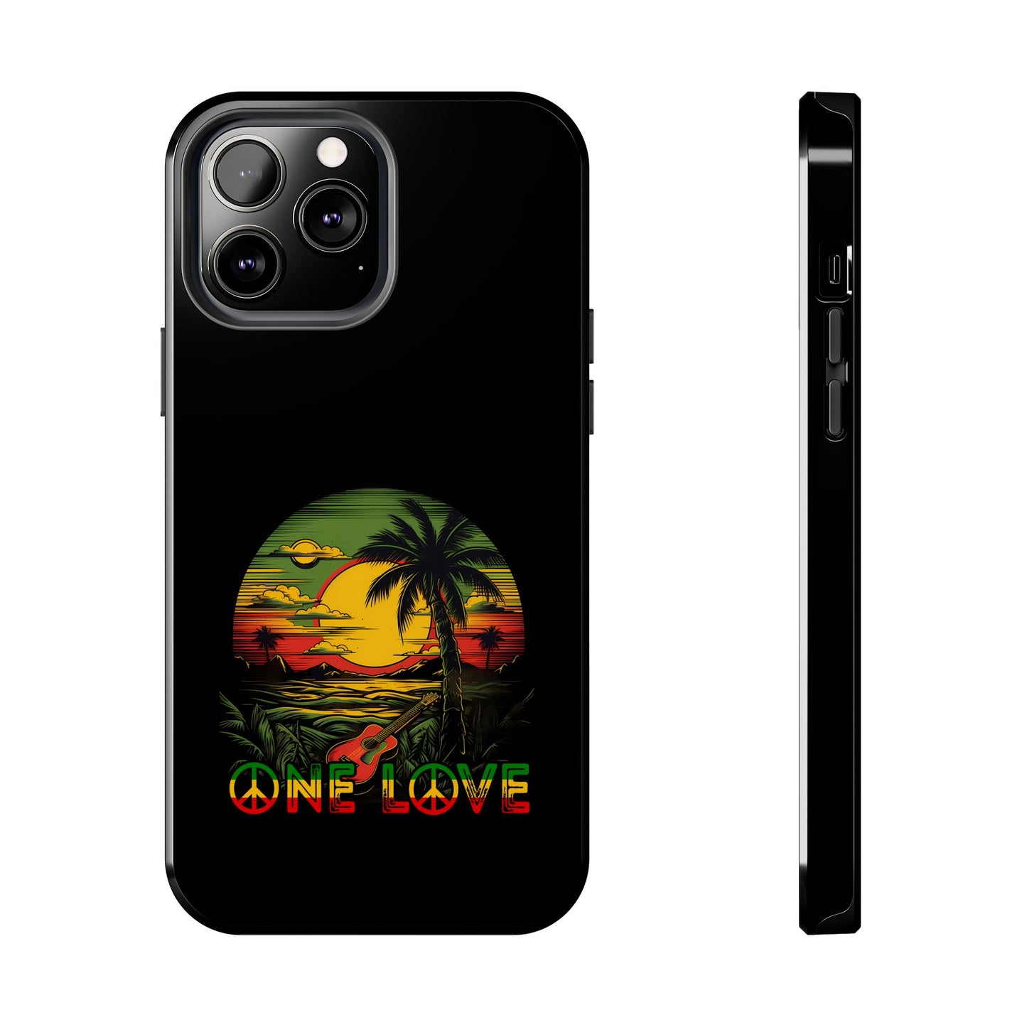 Reggae Sunset Guitar Tough iPhone Case