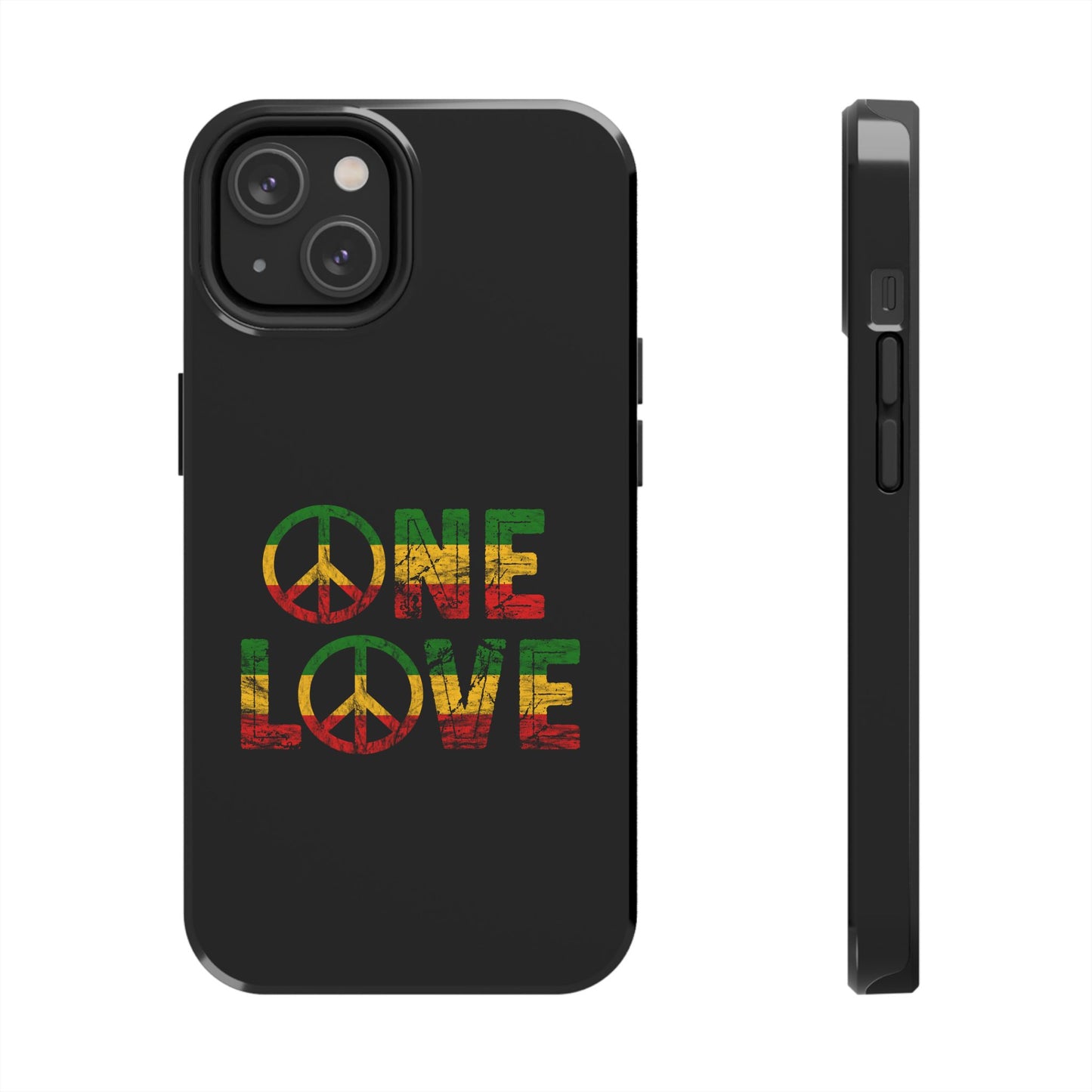 Reggae One Peace Love Tough iPhone Case