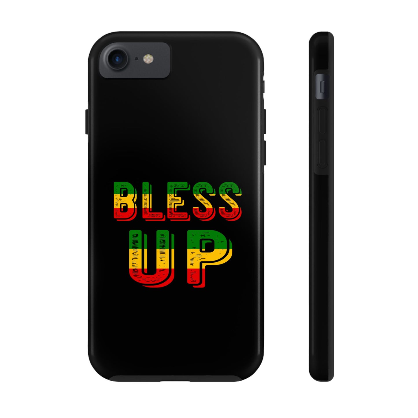 Bless Up Love Tough iPhone Case