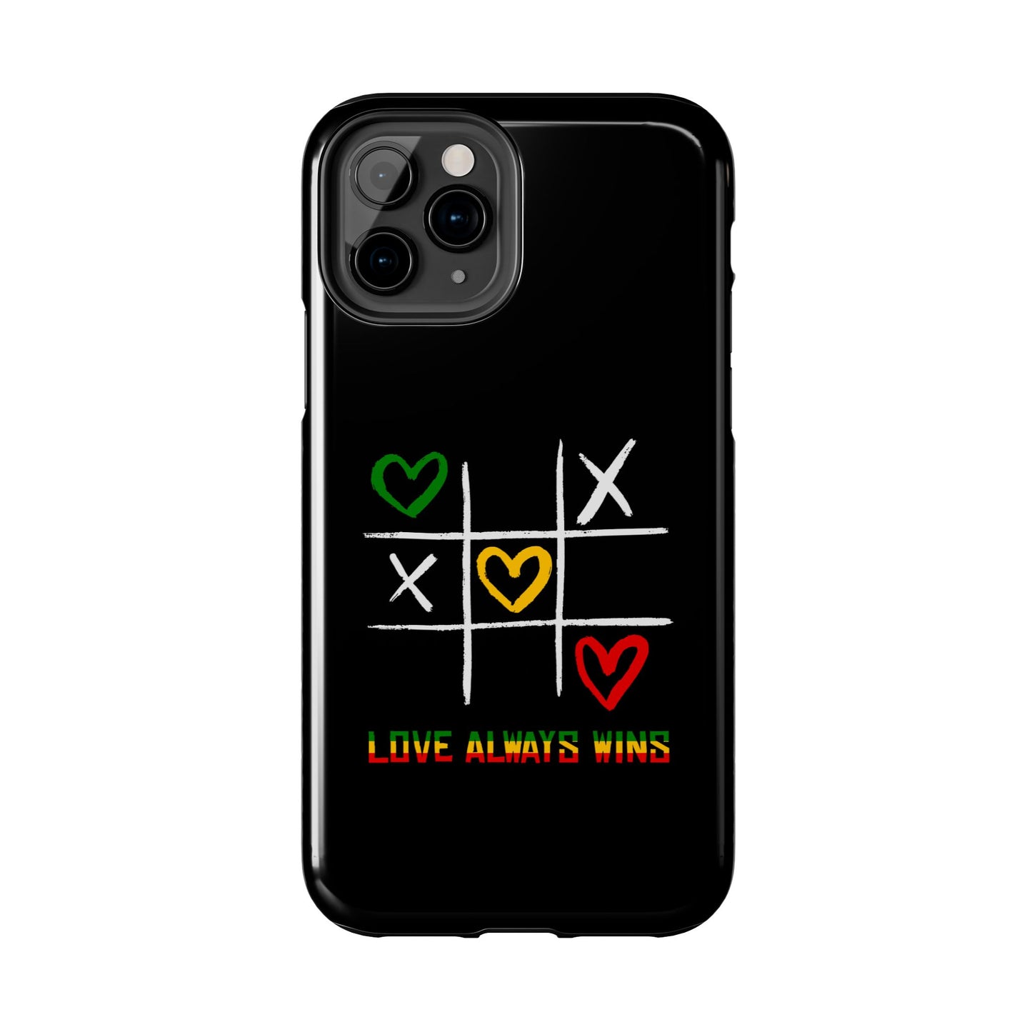 Reggae Love Always Wins Tough iPhone Case