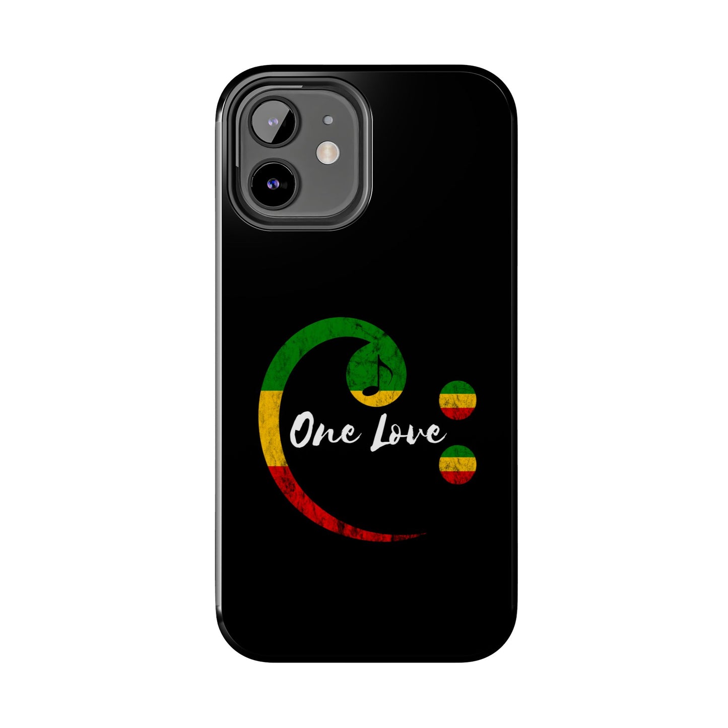 Happy Bass Clef Tough iPhone Case