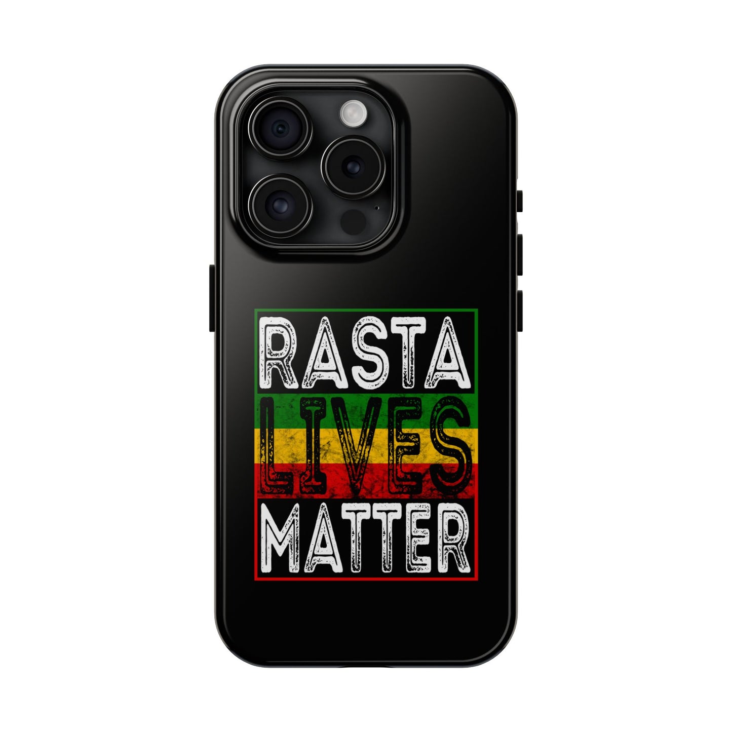 Rasta Lives Matter Tough iPhone Case