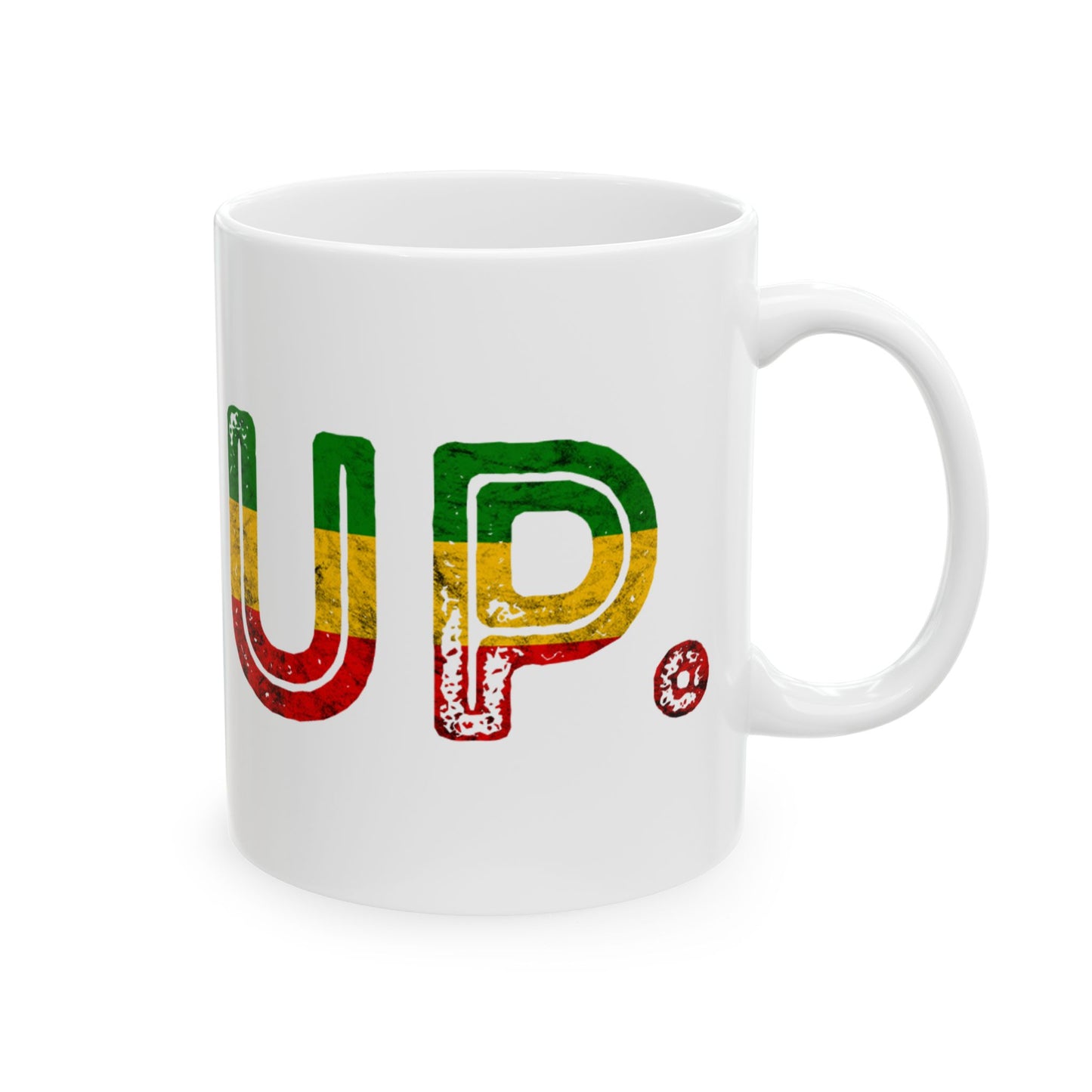 Bless Up White Mug