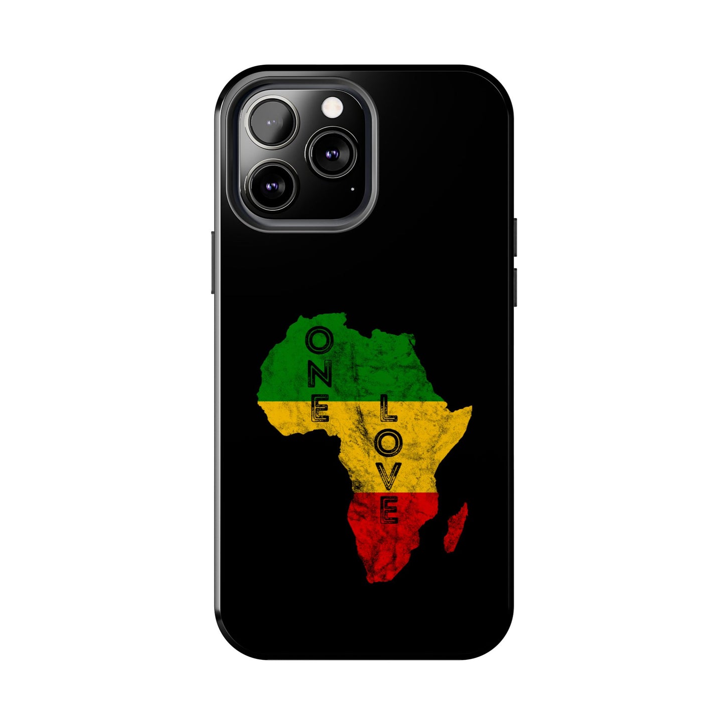 Reggae Africa Map Tough iPhone Case