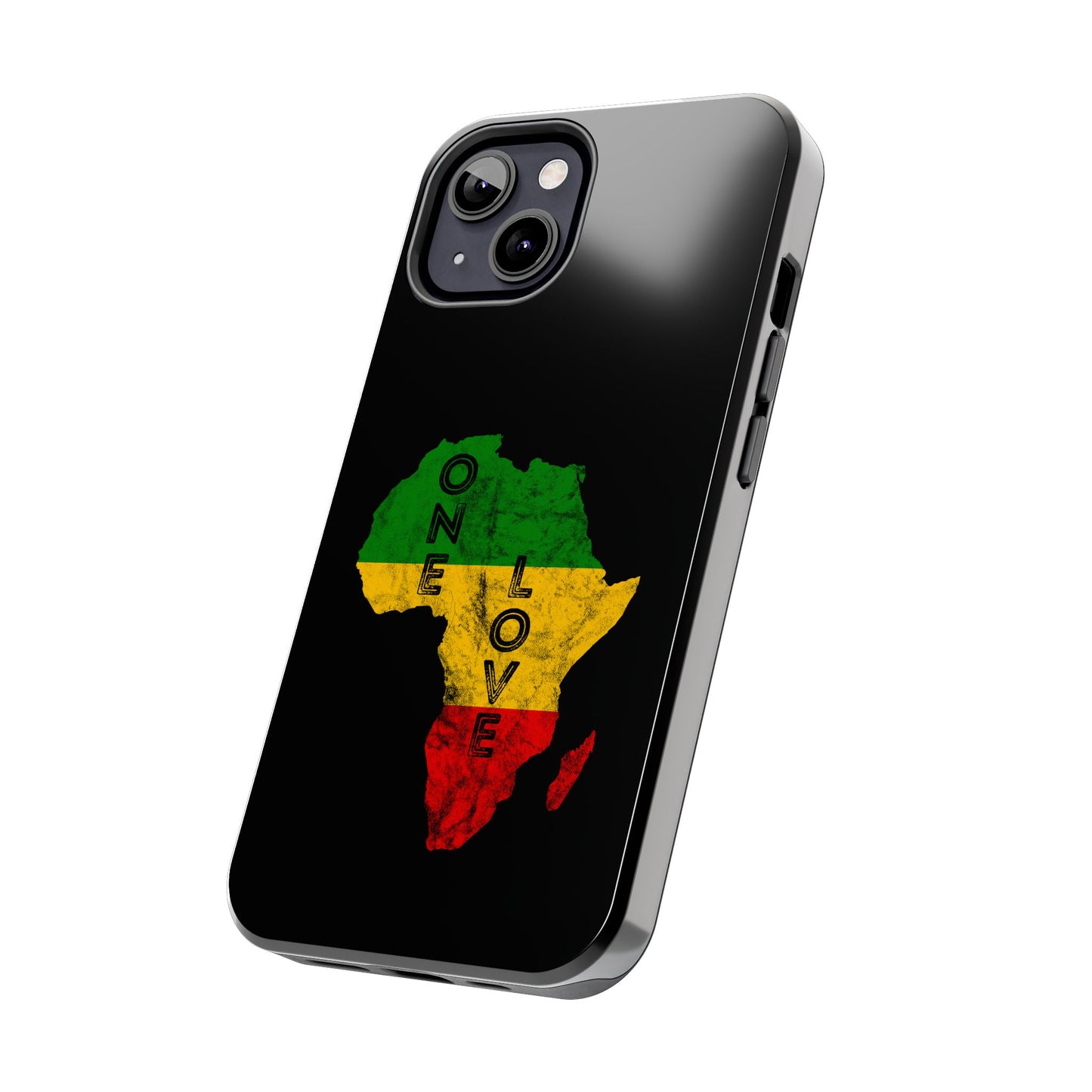 Reggae Africa Map Tough iPhone Case