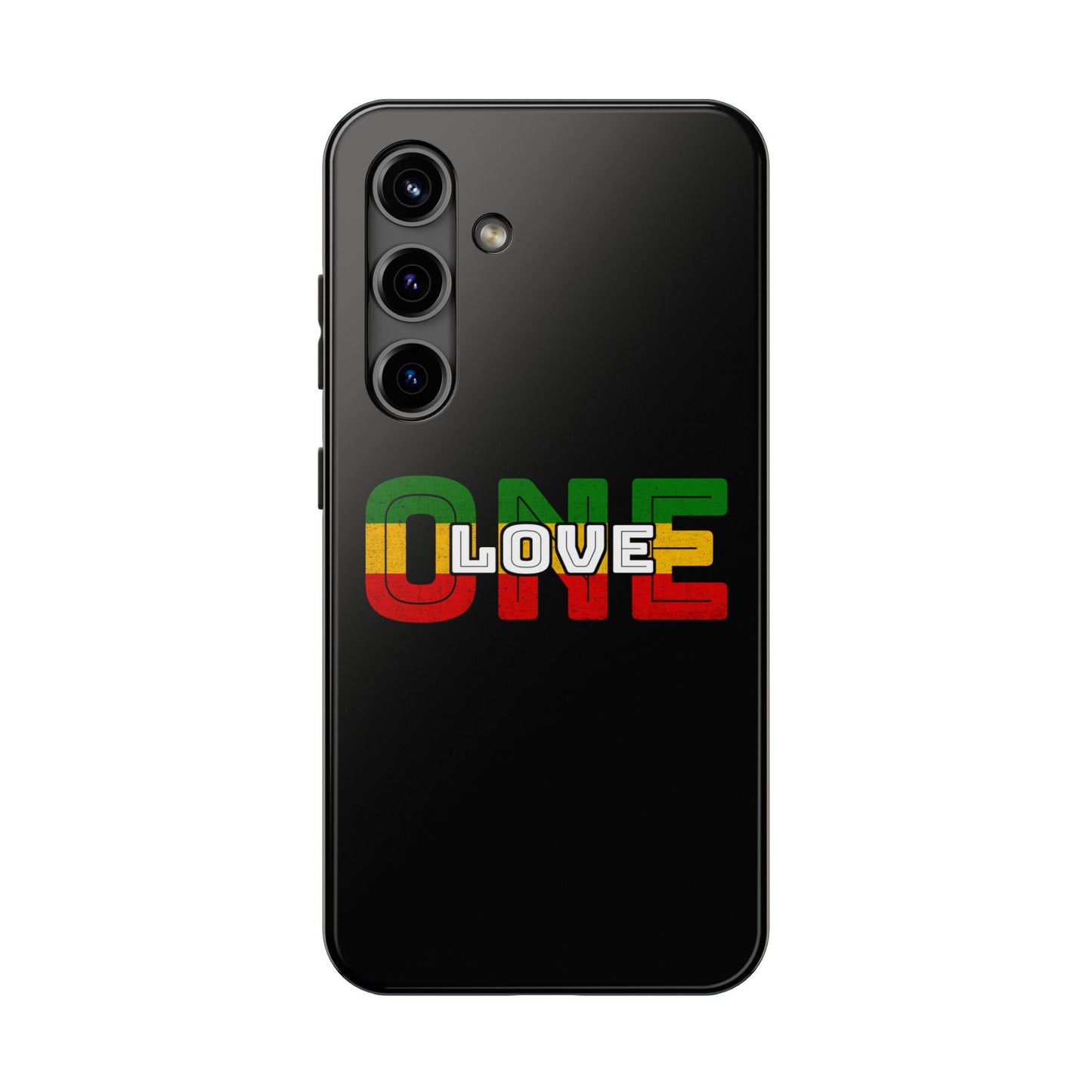 Reggae Pride One Love Tough Samsung Galaxy Phone Case