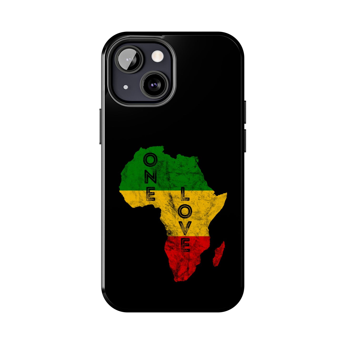 Reggae Africa Map Tough iPhone Case