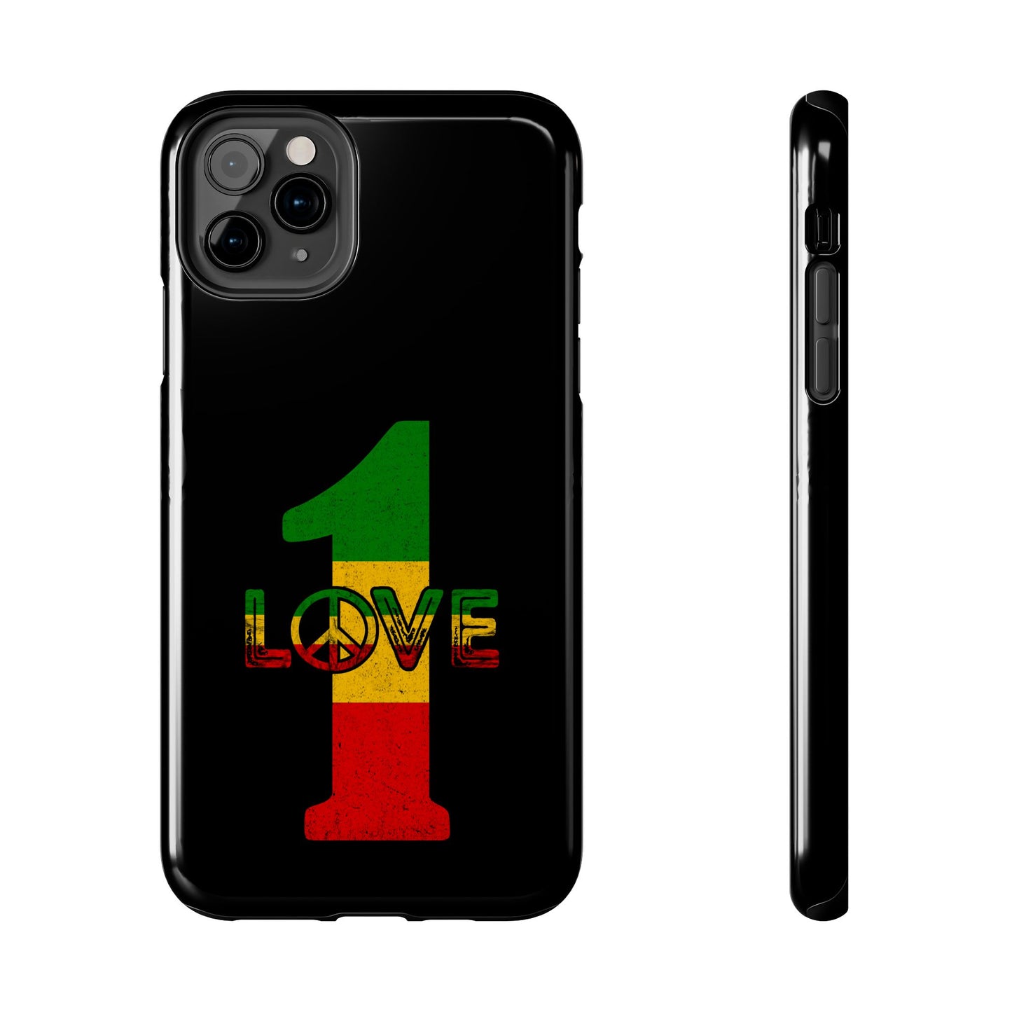 1 Love Tough iPhone Case