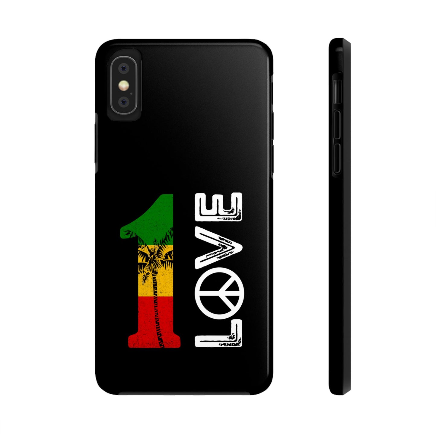 Reggae Vacation 1 Love Tough iPhone Case