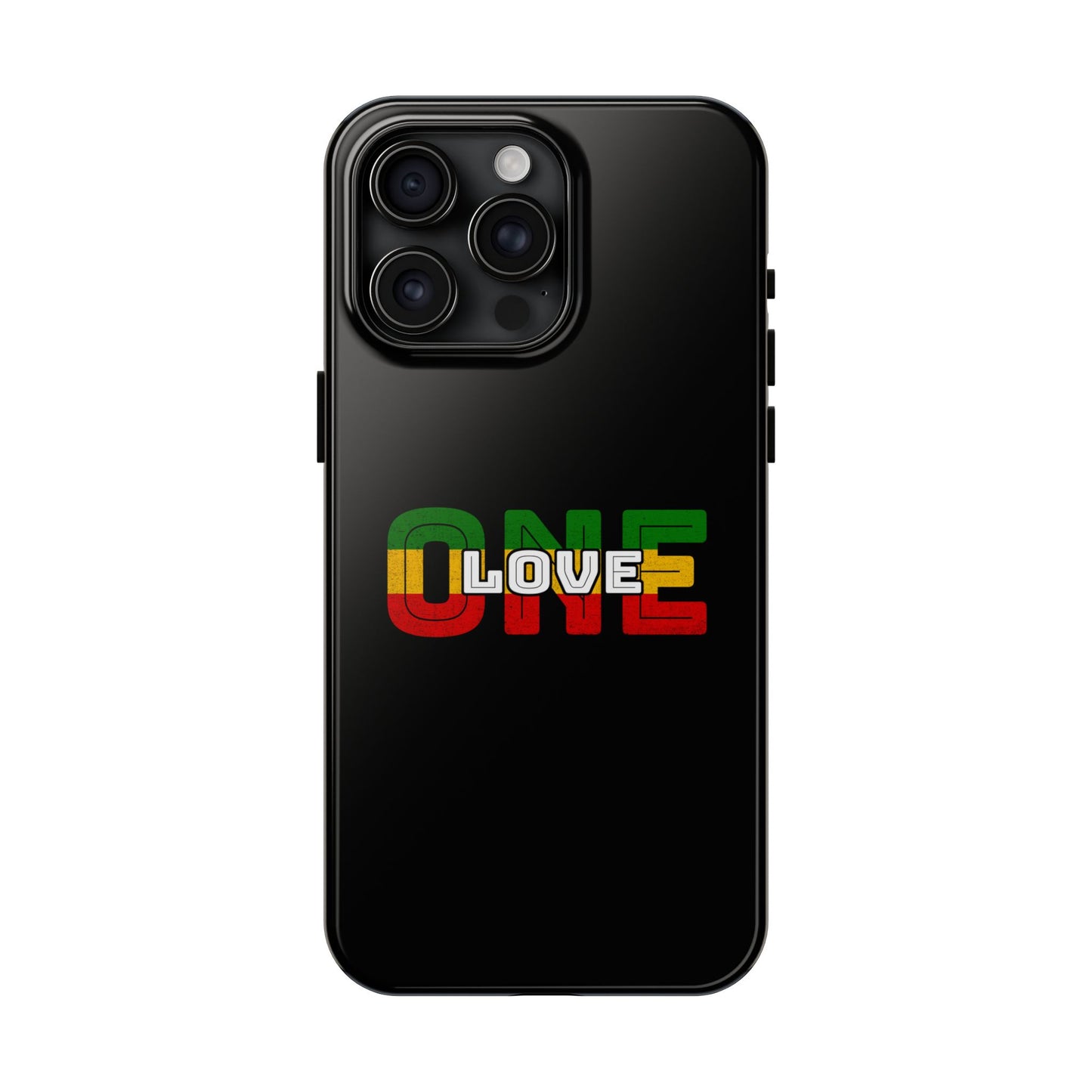 Reggae Pride One Love Tough iPhone Case