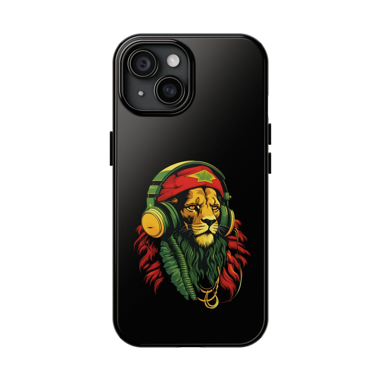 Haile Selassie Reggae Music Lion Tough iPhone Case