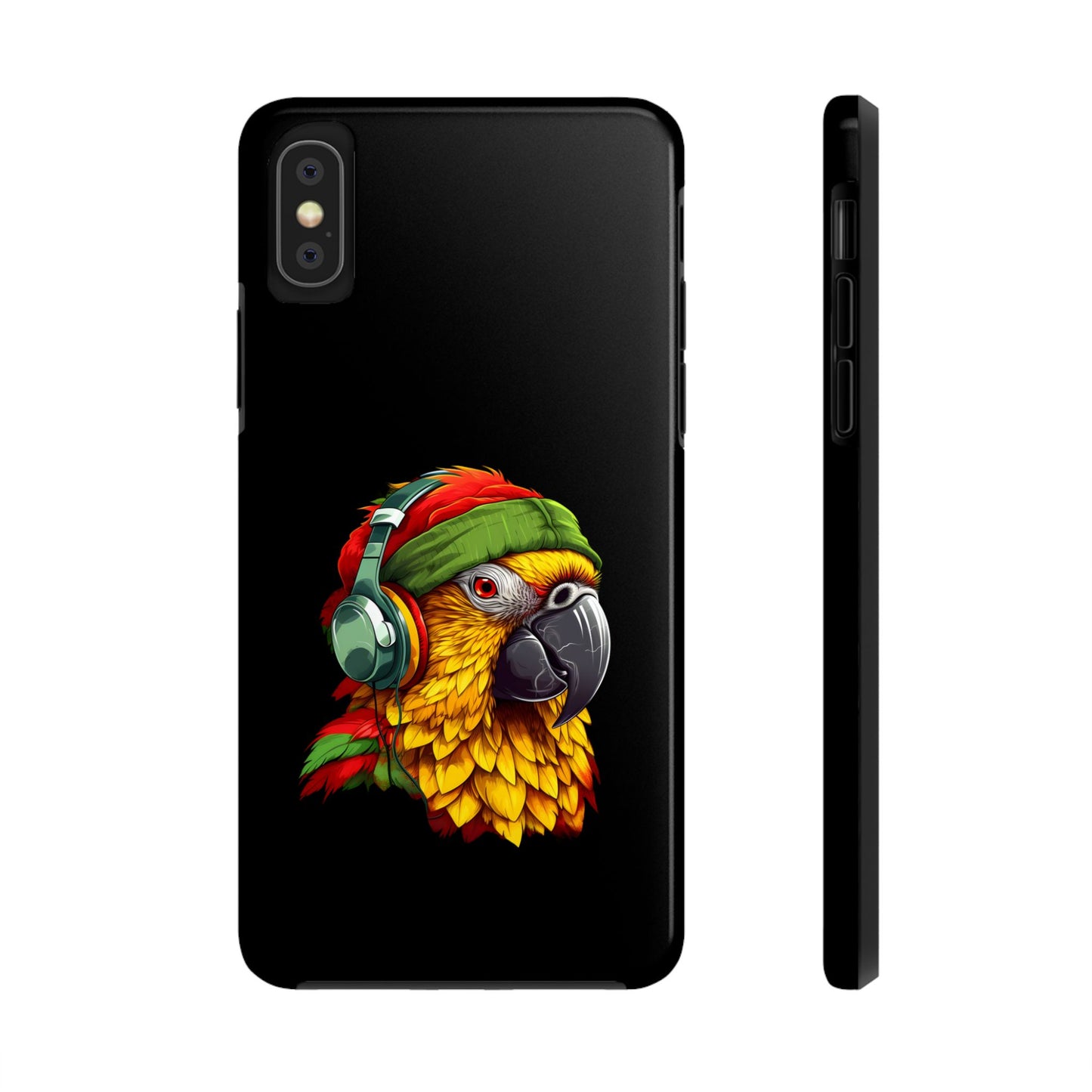 Reggae Parrot Tough iPhone Case