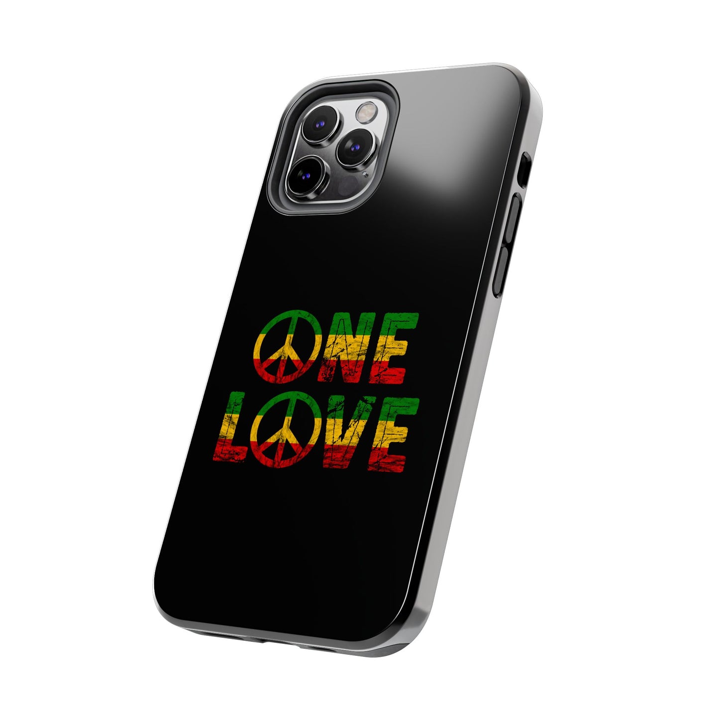 Reggae One Peace Love Tough iPhone Case