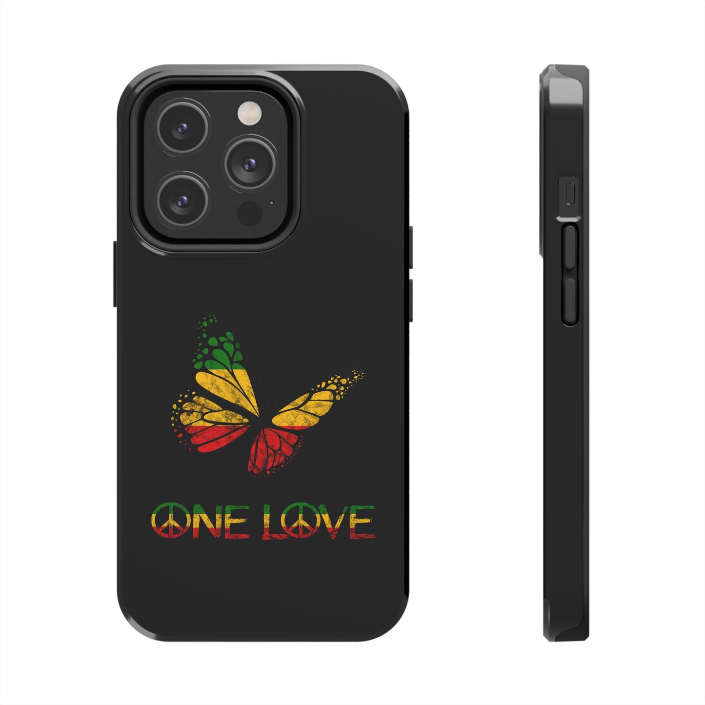 Reggae Harmony Butterfly Tough iPhone Case