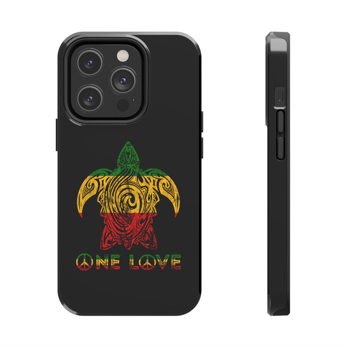 Tribal Turtle Tough iPhone Case