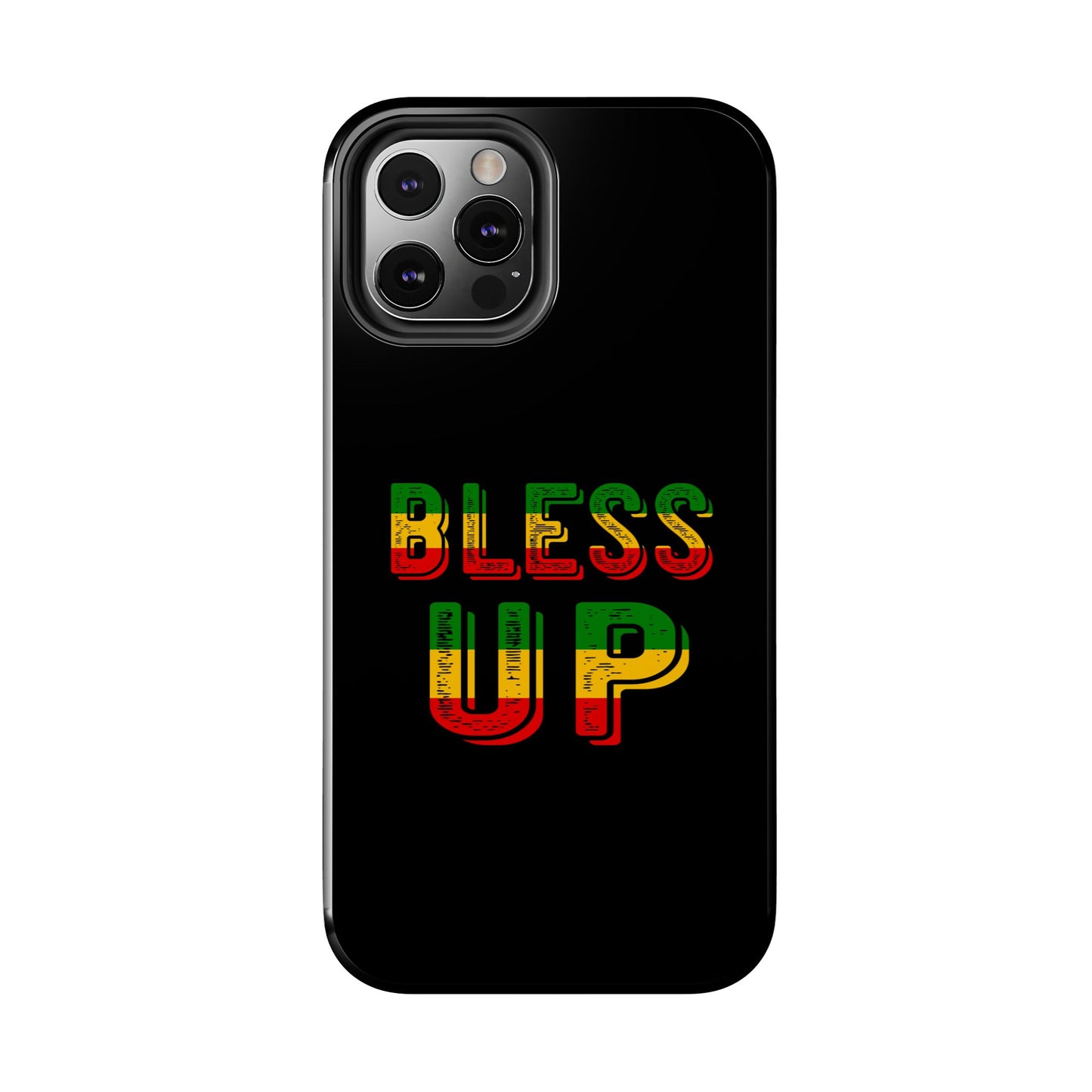 Bless Up Love Tough iPhone Case