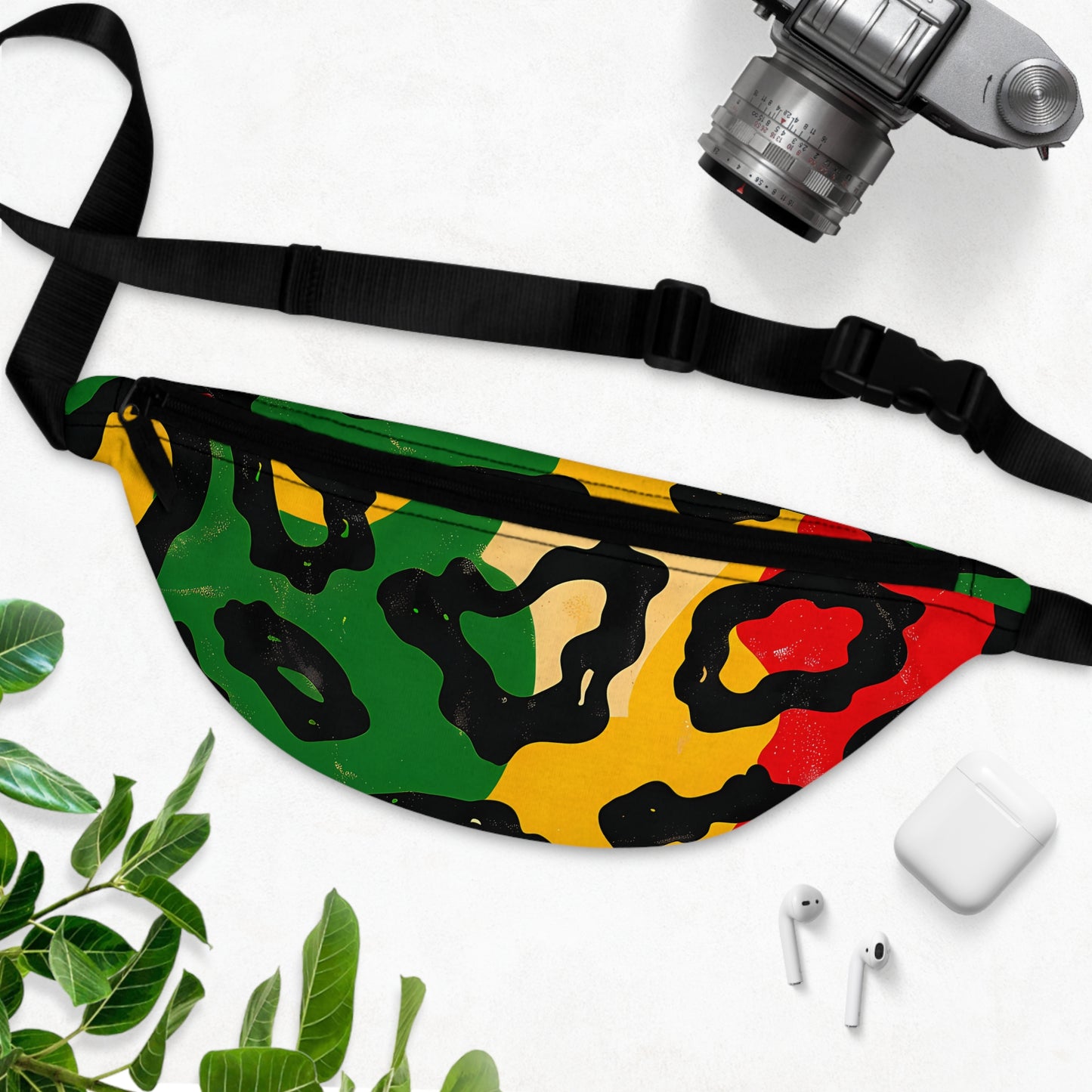 Reggae Leopard Fanny Pack