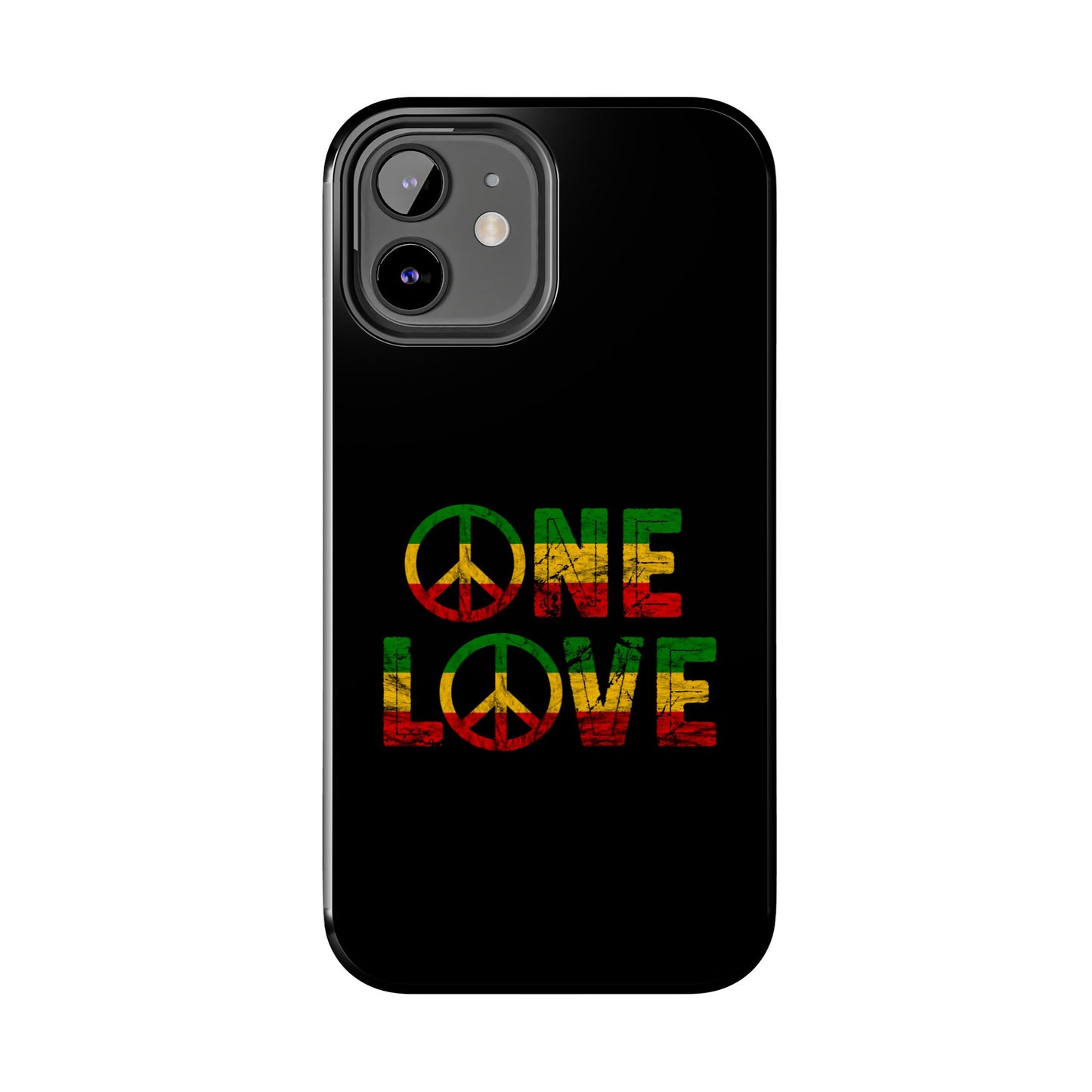 Reggae One Peace Love Tough iPhone Case