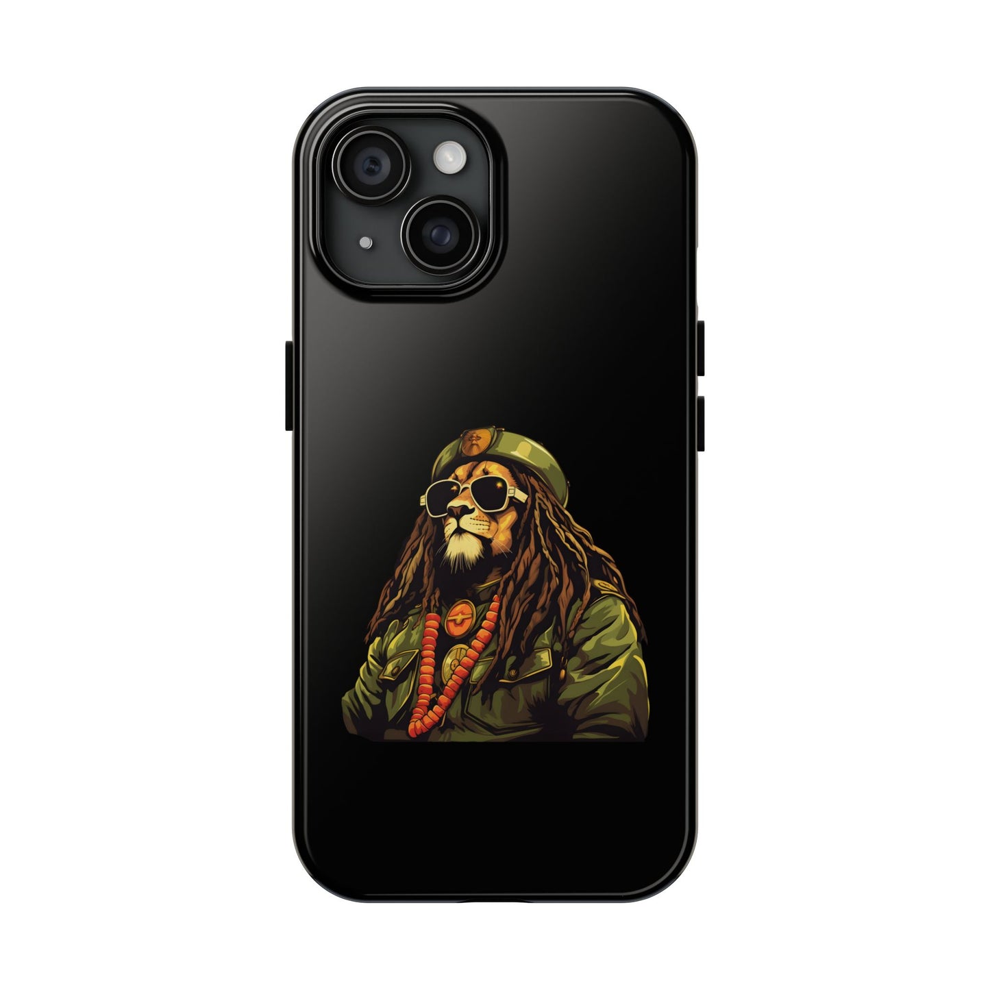 Haile Selassie Lion King Tough iPhone Case