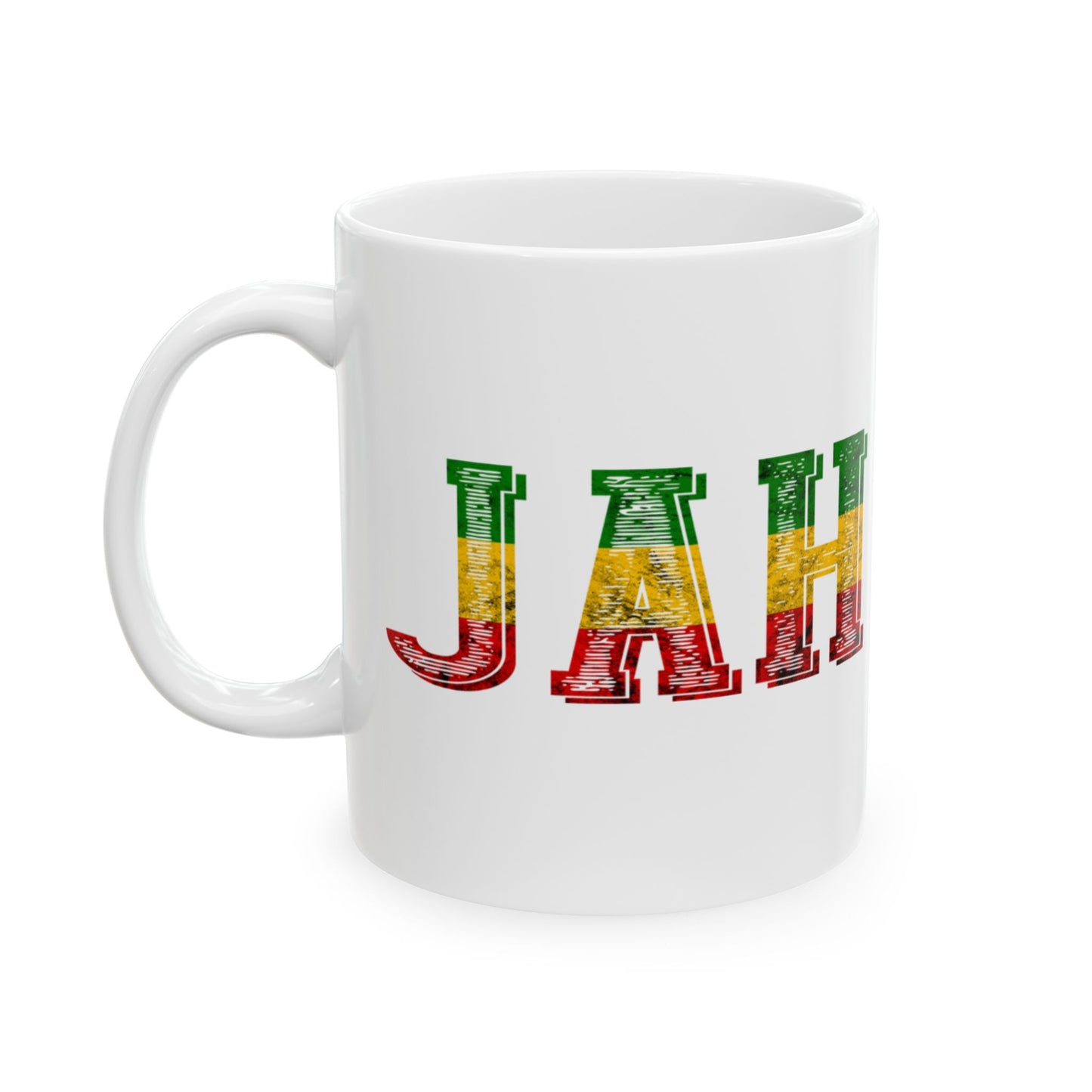 Jah Bless White Mug