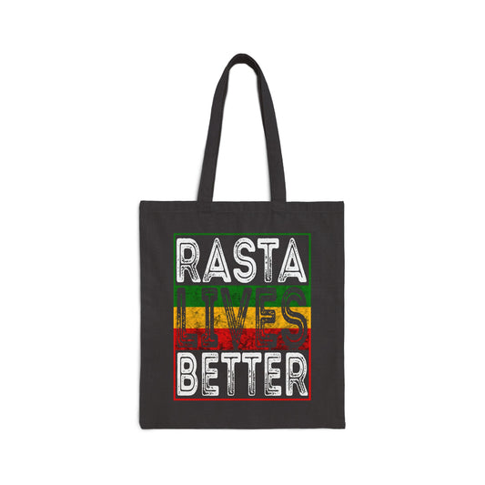 Rasta Lives Better Tote Bag