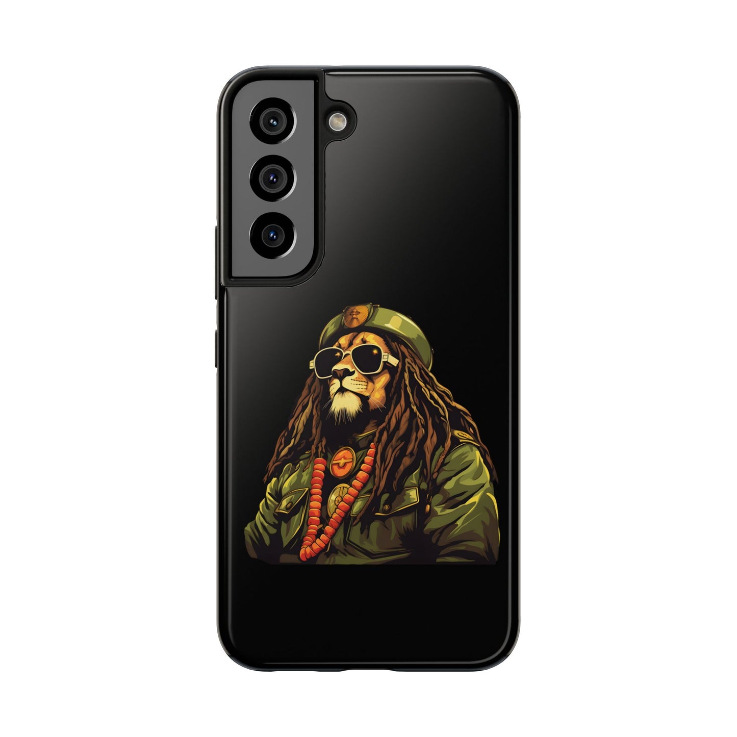 Haile Selassie Lion King Tough Samsung Galaxy Phone Case