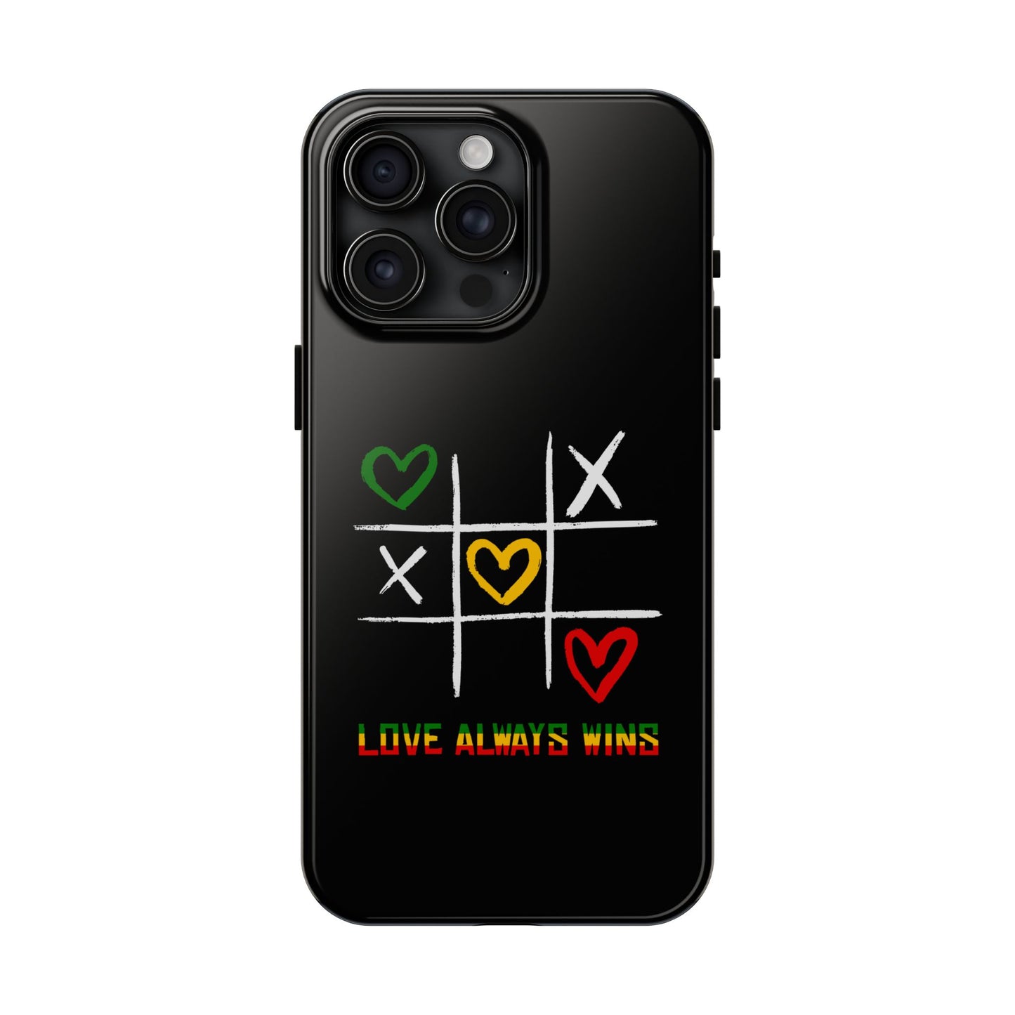 Reggae Love Always Wins Tough iPhone Case