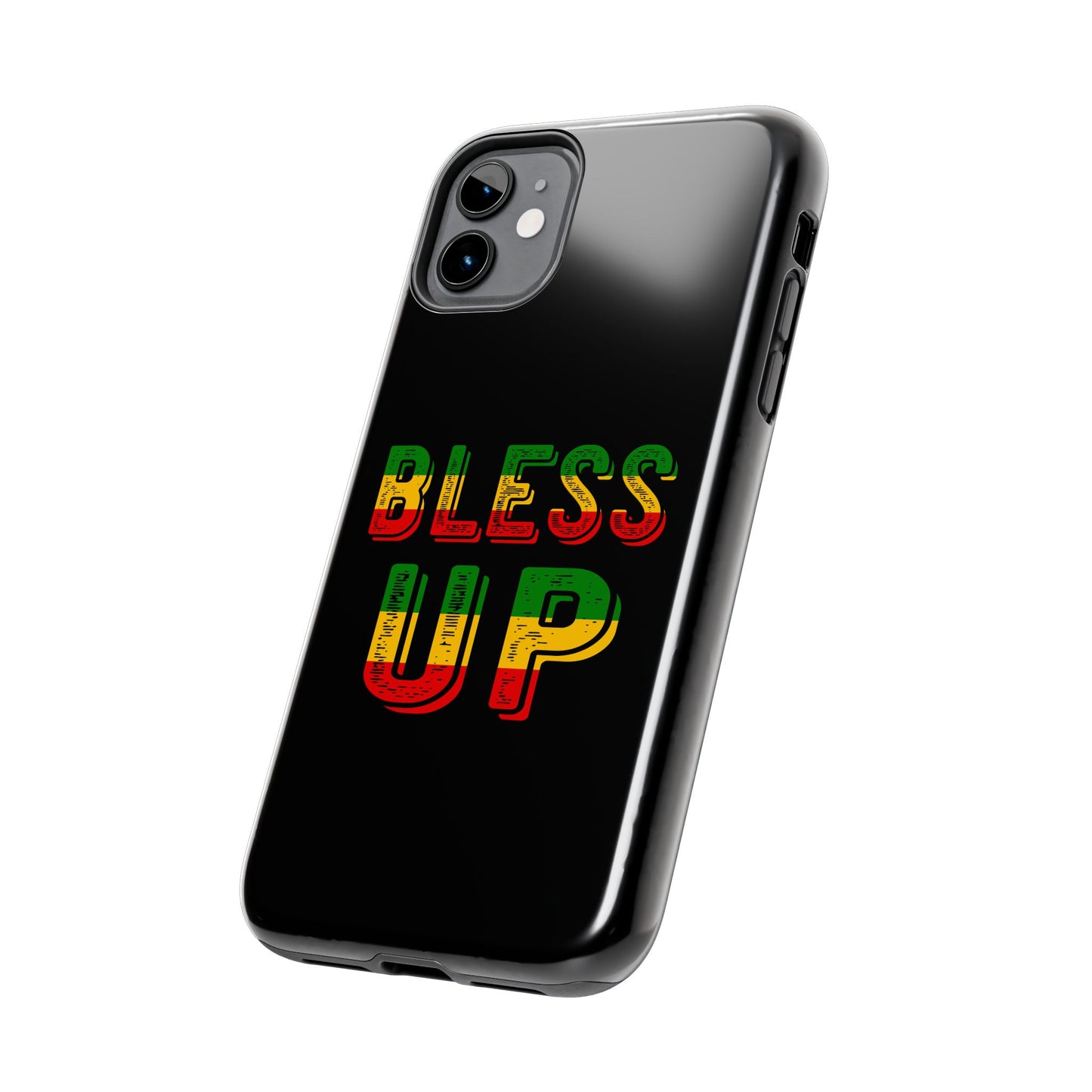 Bless Up Love Tough iPhone Case