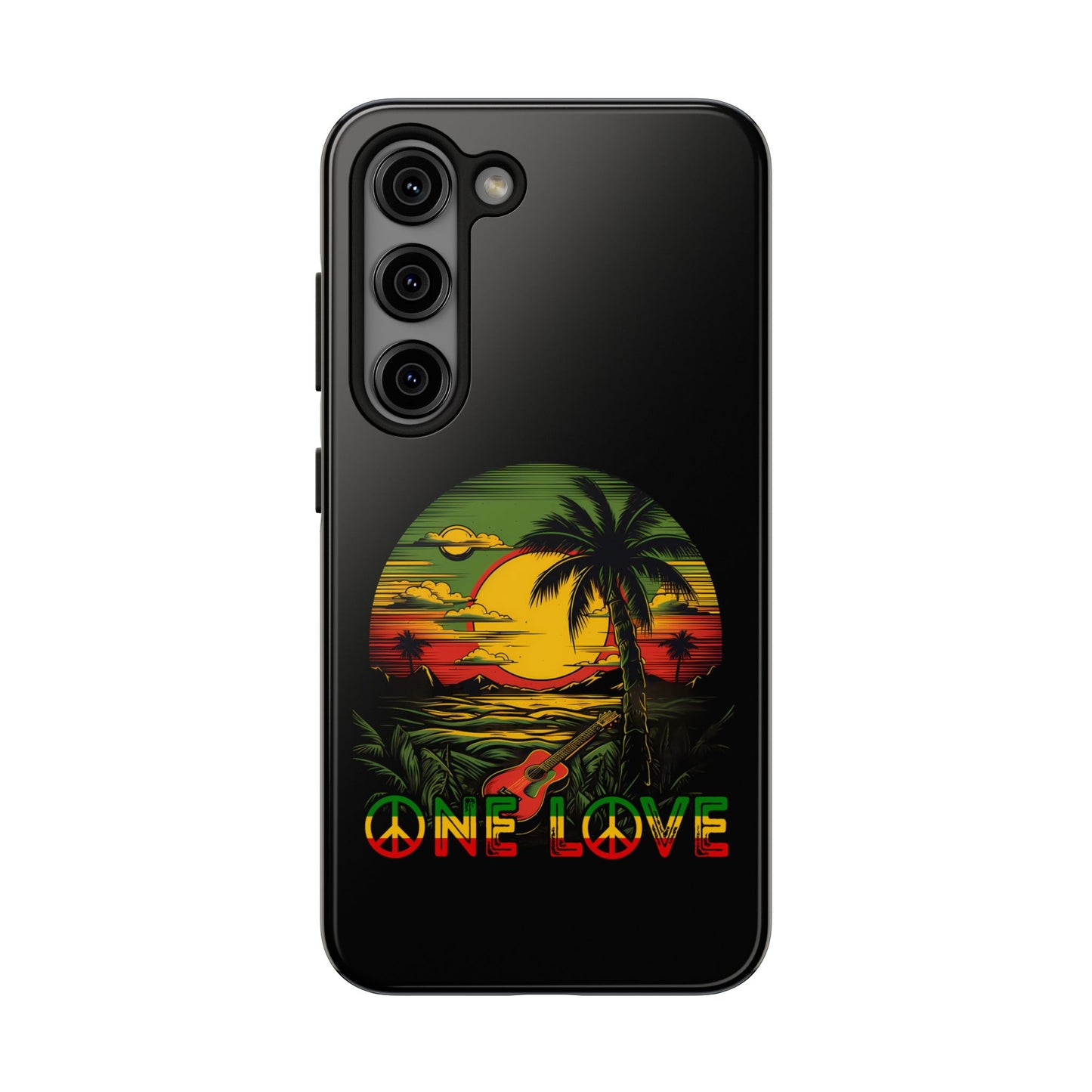 Reggae Sunset Guitar Tough Samsung Galaxy Phone Case