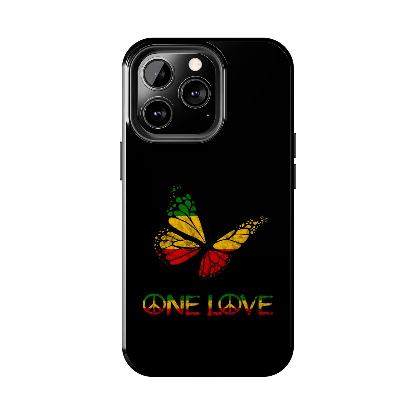 Reggae Harmony Butterfly Tough iPhone Case