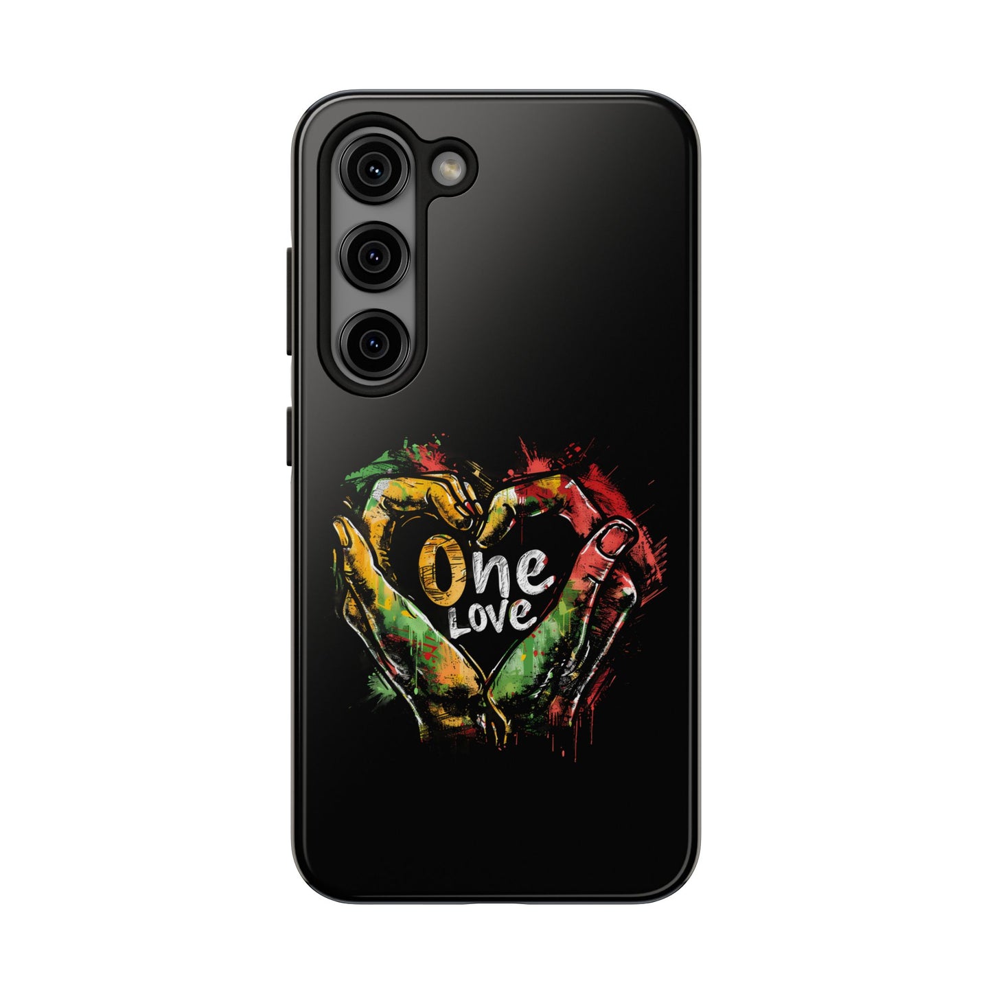 Reggae Hand Heart Tough Samsung Galaxy Phone Case