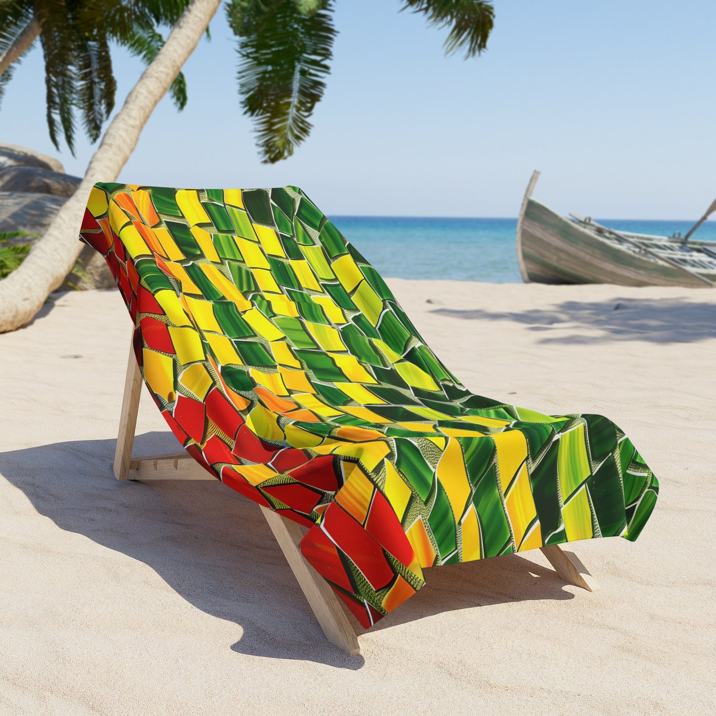 Mosaic Beach Towel