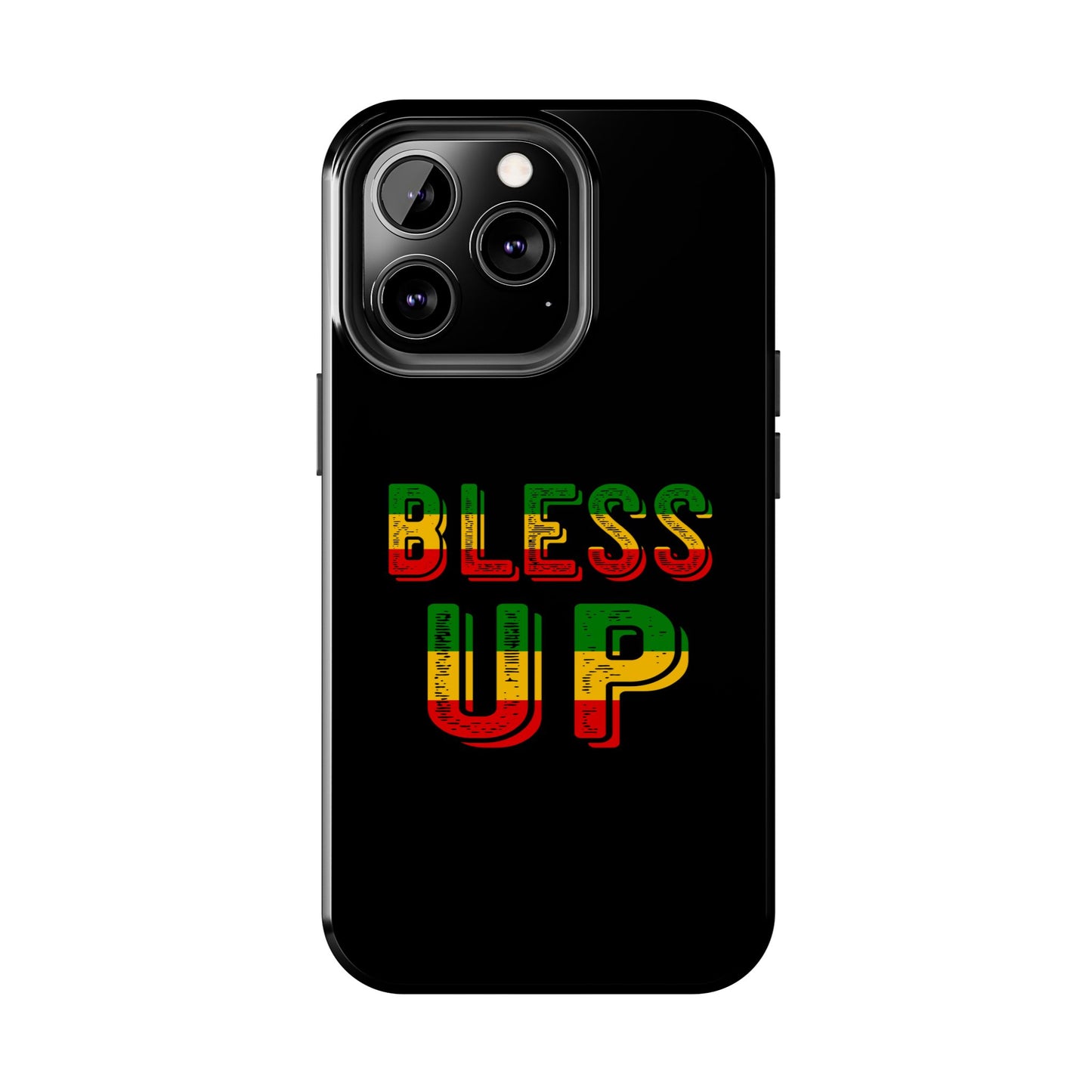 Bless Up Love Tough iPhone Case