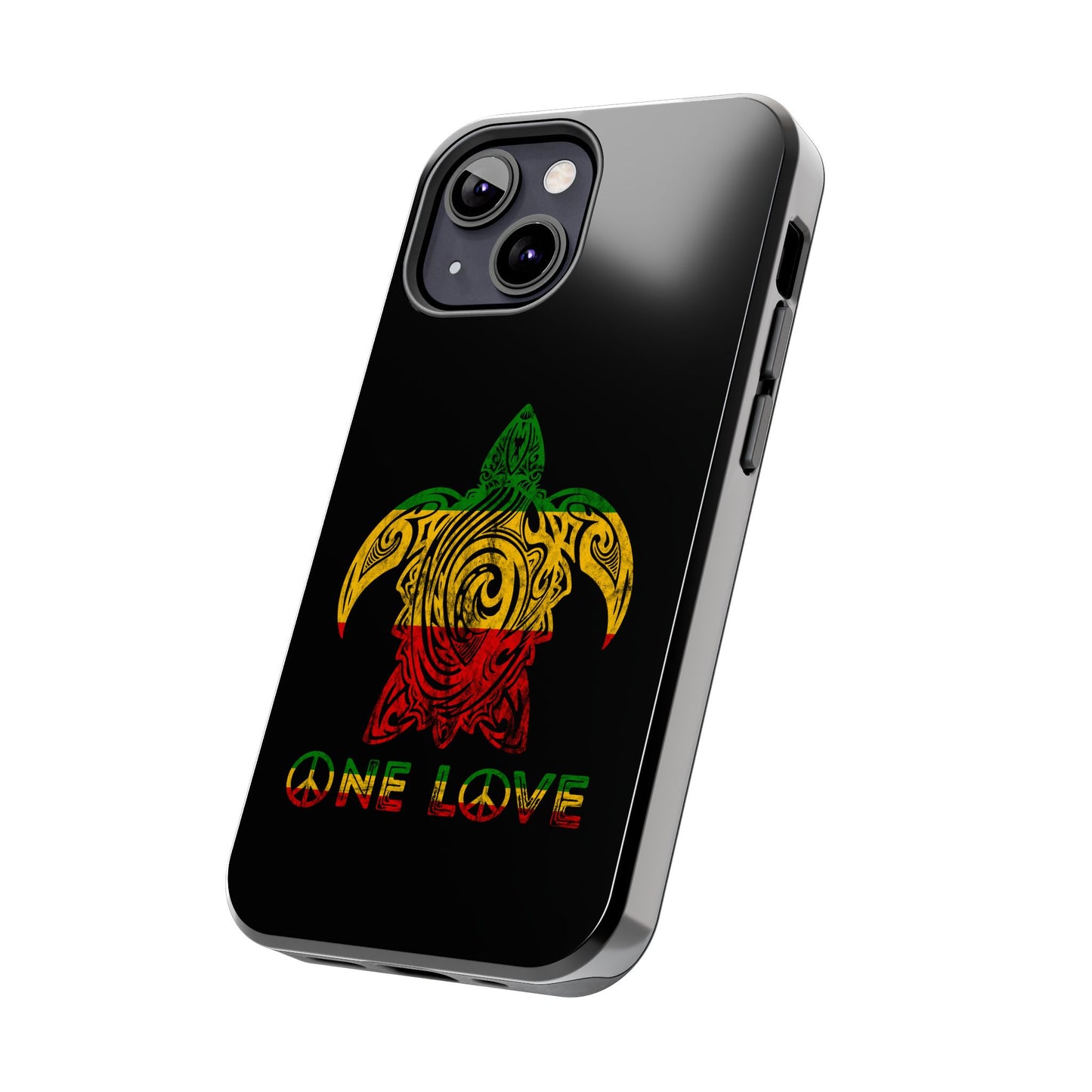 Tribal Turtle Tough iPhone Case