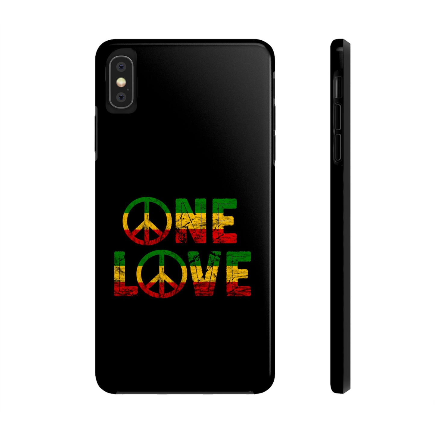 Reggae One Peace Love Tough iPhone Case