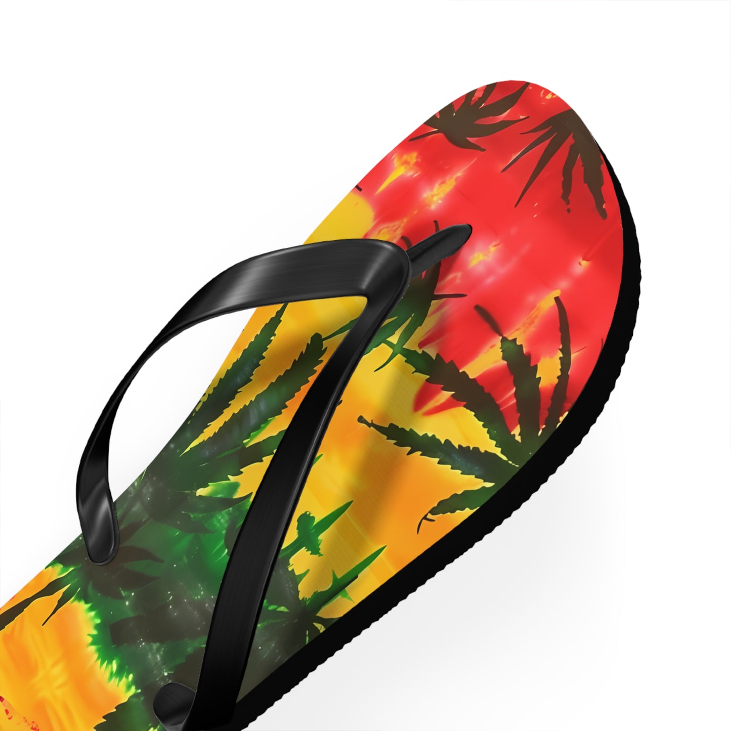 Reggae Plants Flip Flops