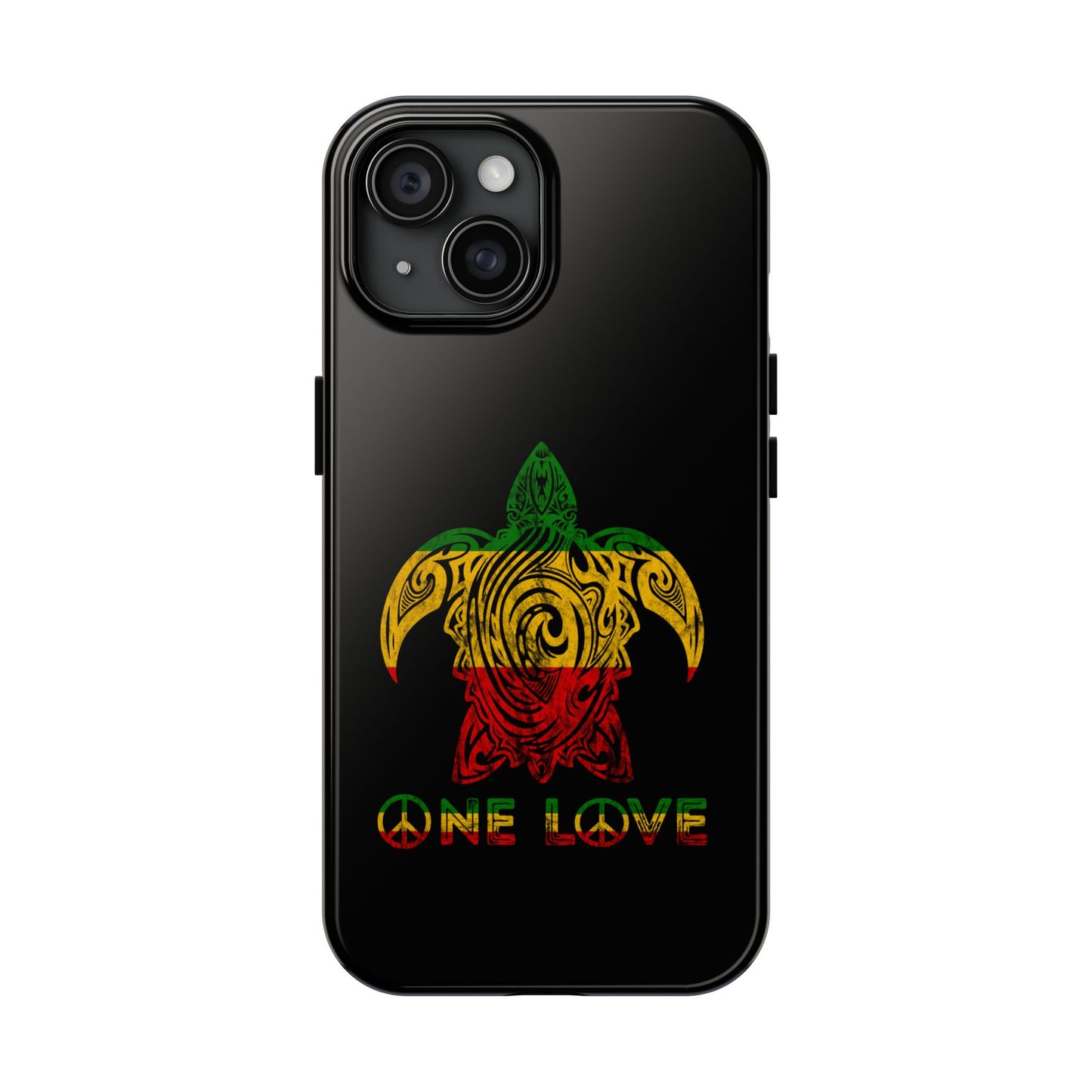 Tribal Turtle Tough iPhone Case