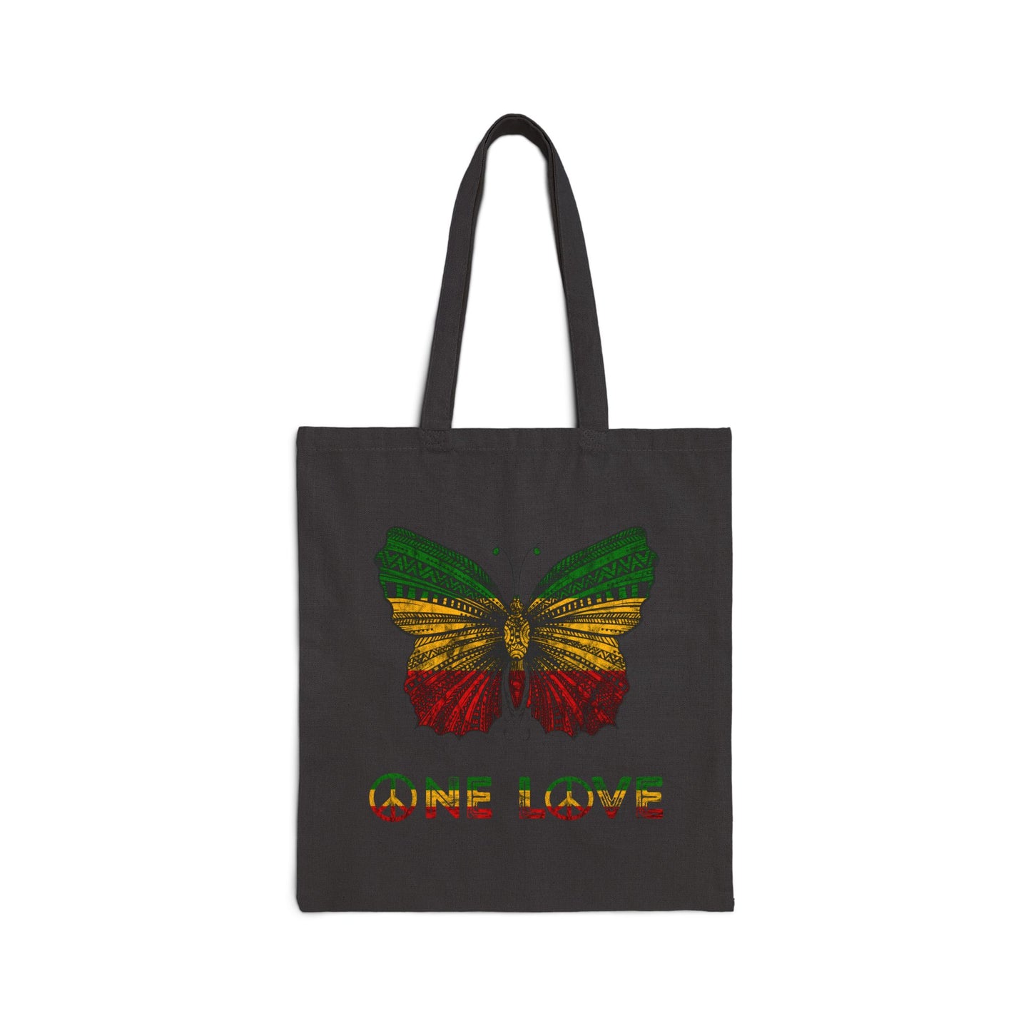 Tropical Reggae Butterfly Tote Bag