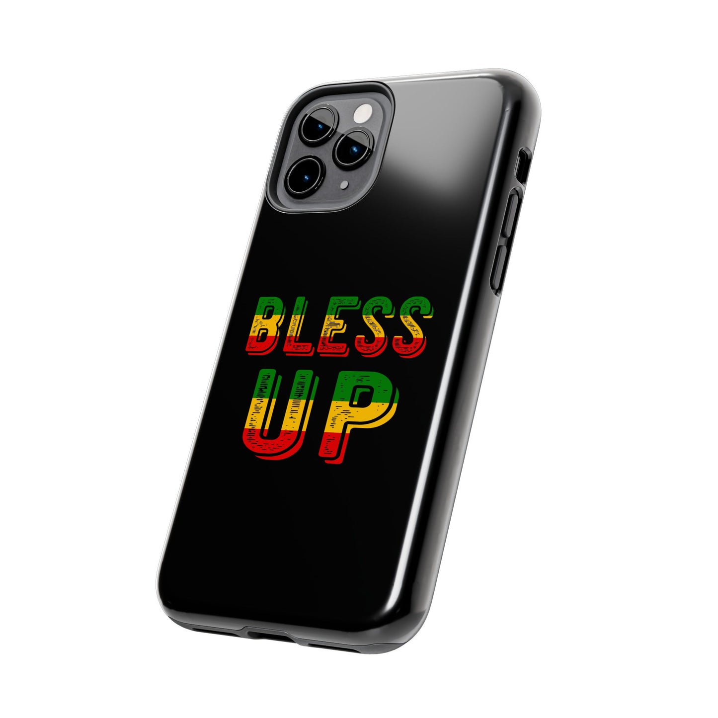 Bless Up Love Tough iPhone Case