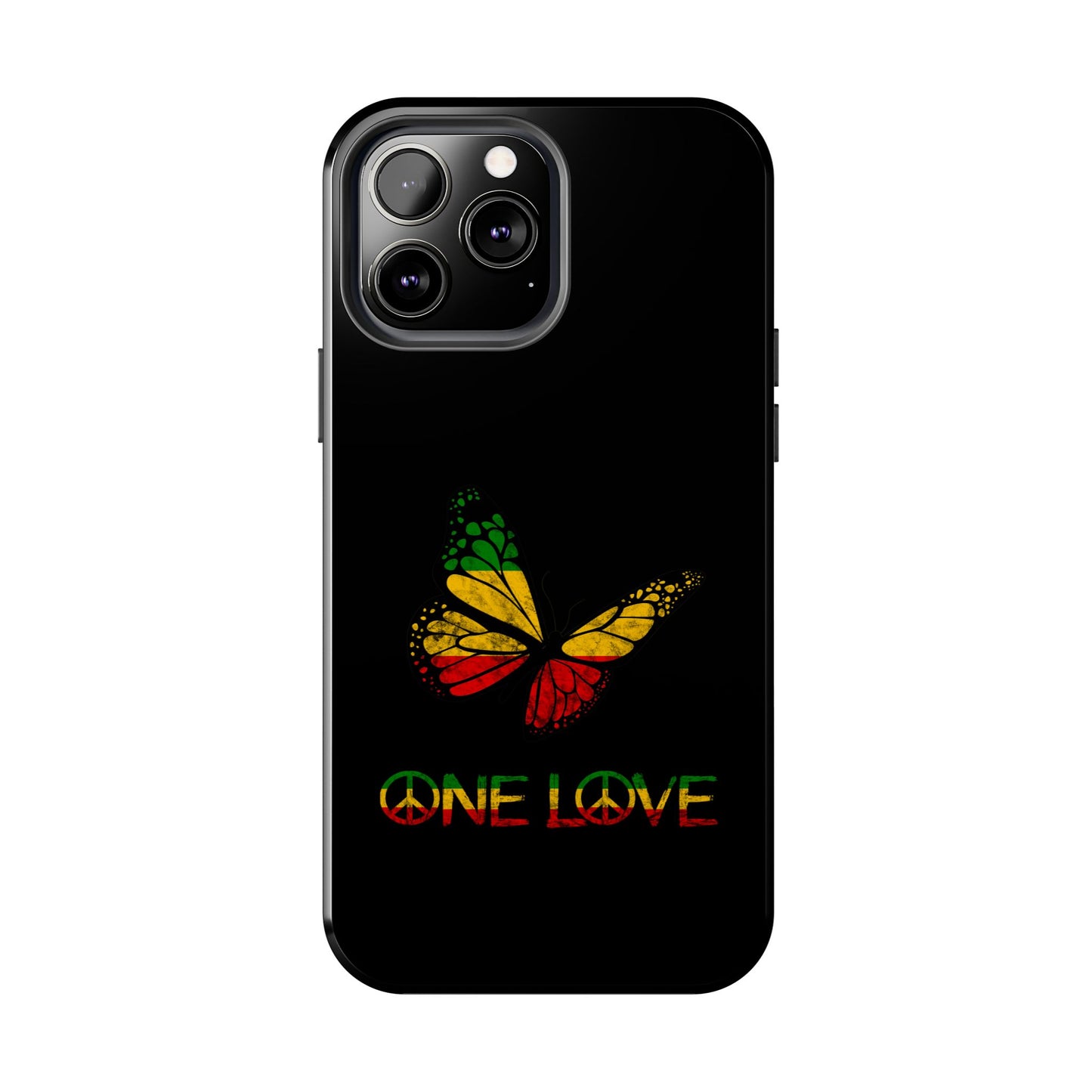 Reggae Harmony Butterfly Tough iPhone Case