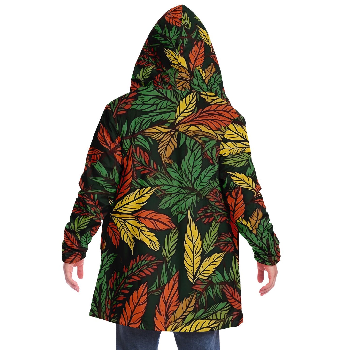 Reggae Plants Microfleece Unisex Cloak