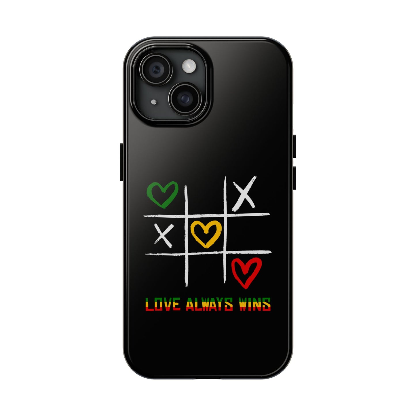 Reggae Love Always Wins Tough iPhone Case